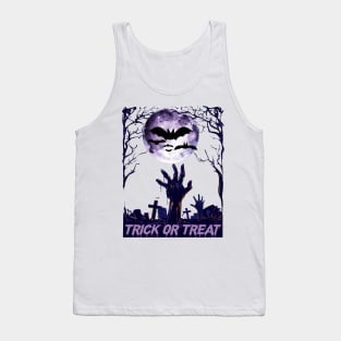 Trick Or Treat tee design birthday gift graphic Tank Top